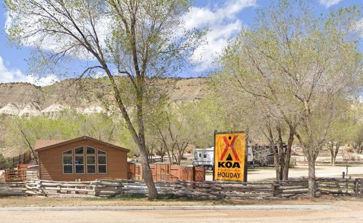 KOA Campground Cannonville UT